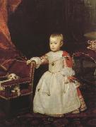 Diego Velazquez Portrait du Prince Philippe Prosper (df02) USA oil painting reproduction